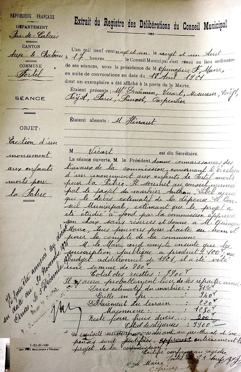 Archives dpartementales du Pas-de-Calais, 2O/2289