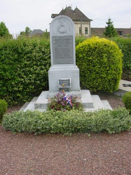 Le monument aux morts de BLINGEL