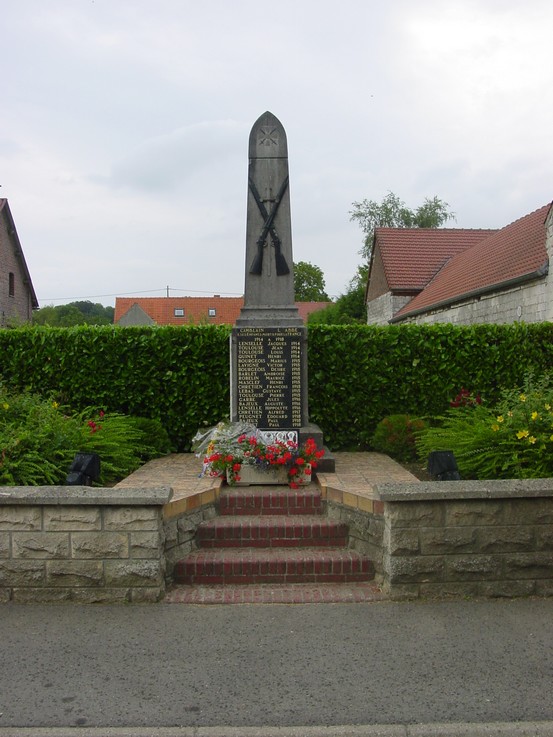 Le monument aux morts de CAMBLAIN-L'ABBE