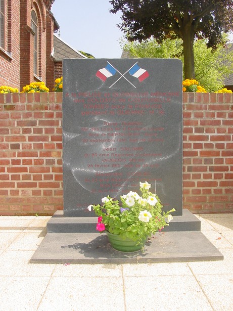 Le monument aux morts de COUTURELLE