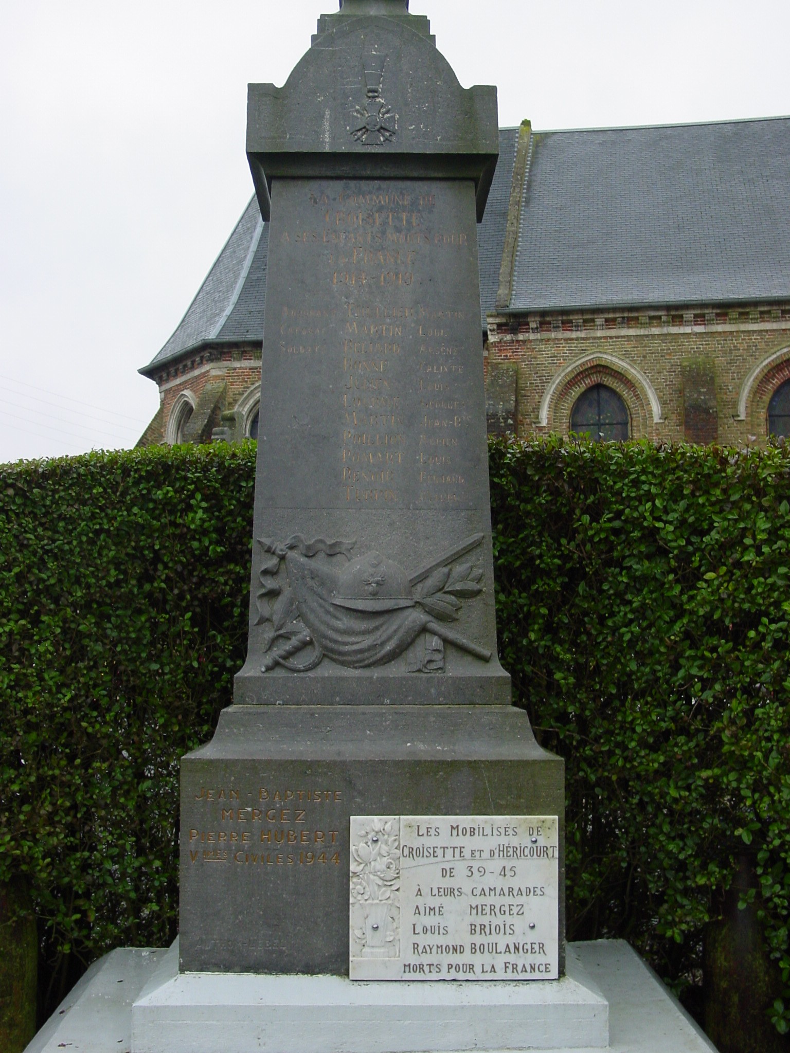 Monument aux morts de CROISETTE