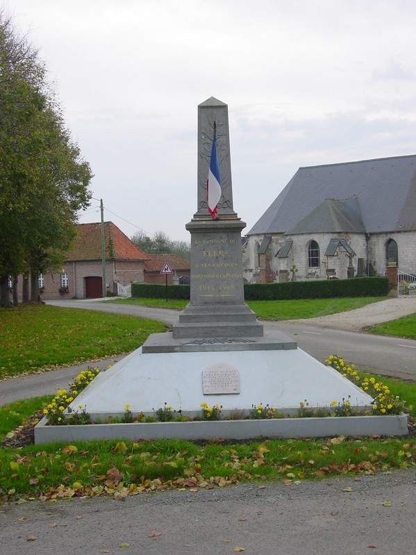 Le monument aux morts de FLERS