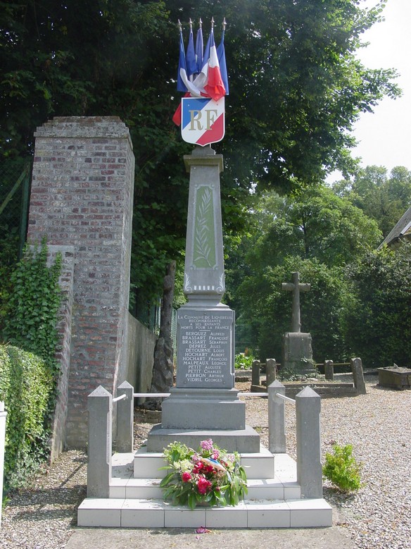 Le monument aux morts de LIGNEREUIL