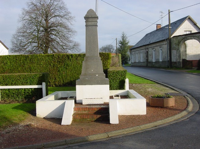 Le monument aux morts de NOYELLE-VION