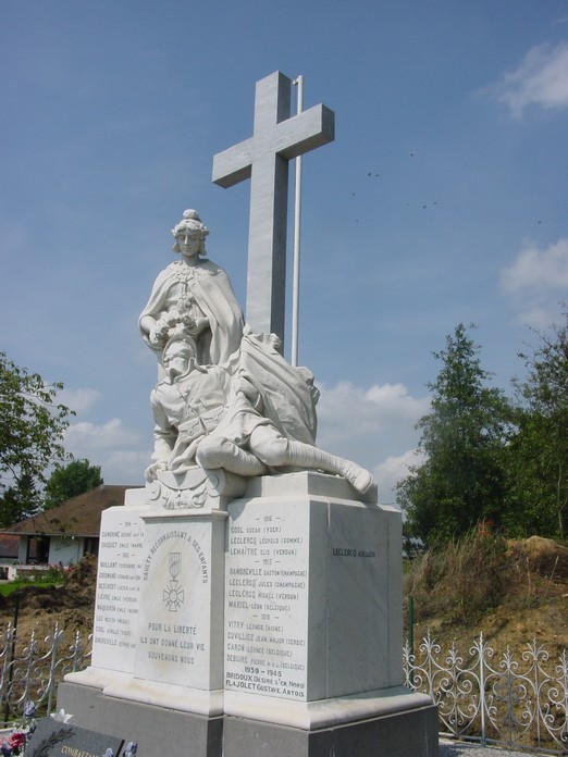 Le monument aux morts de SAULTY
