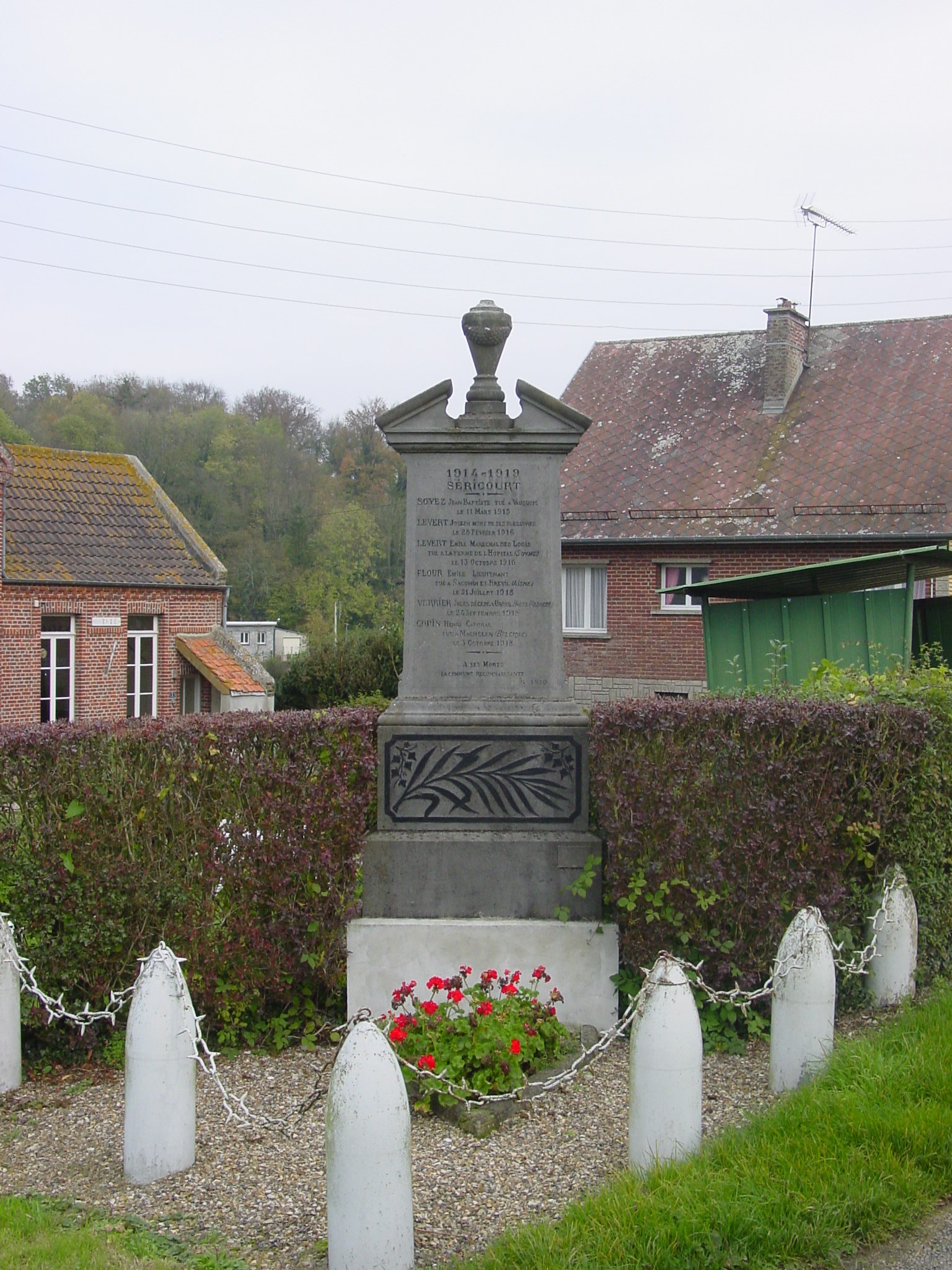 Monument aux morts de SERICOURT